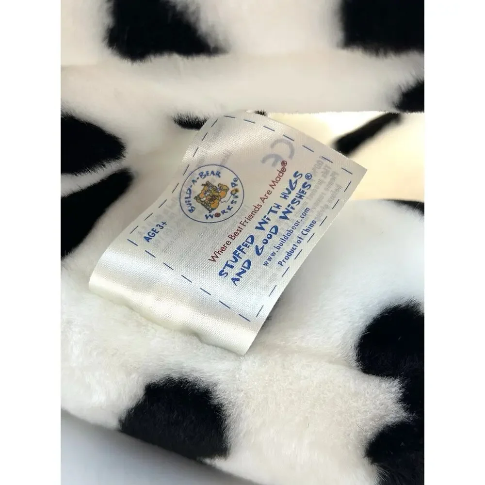 Build A Bear Be Mine Dalmatian Plush Puppy Dog Heart Patch Original Necklace 09 - Picture 8 of 11